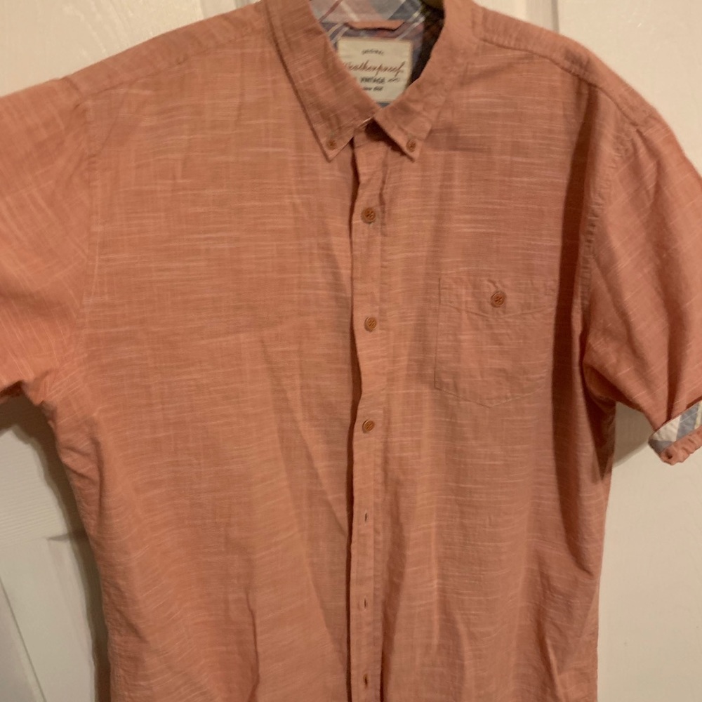 Weatherproof Men’s Short Sleeve Button Down Shirt